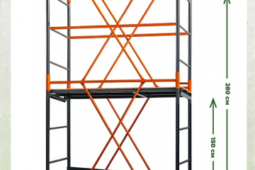 Вышка-тура ВС-250/0,7 высота 2,6м.