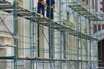 Леса строительные рамные
